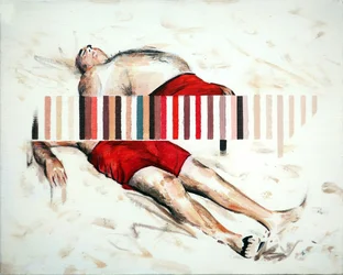 Dérive, 2019 (acrylique sur toile)