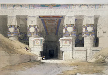 Le temple de Dendérah, 7 décembre