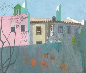 Conversation dans un village portugais, vers 1961-67