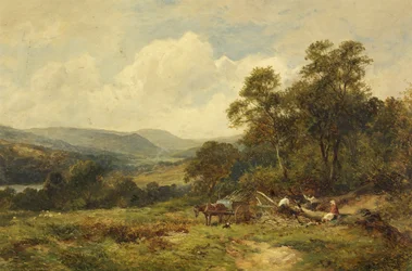 Au-dessus de Rydal Mount, Ambleside
