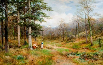Sur le Long Mynd, Church Stretton, 1907