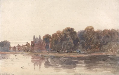 Eton depuis la Tamise