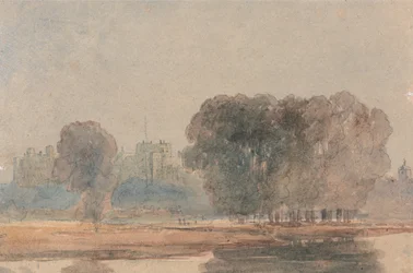 Le château de Windsor vu des Brocas