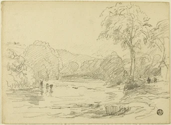 Scène fluviale