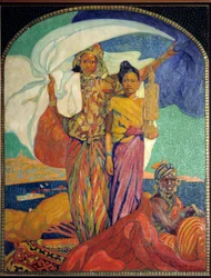 Colonialisme : affiche pour l