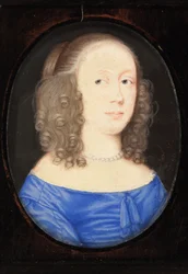 Une dame appelée Elizabeth Vere, Comtesse de Clare, 1653