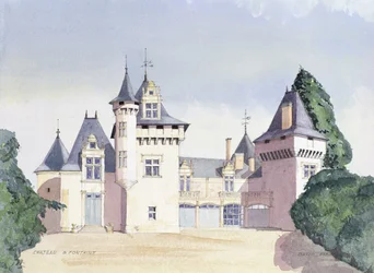 Château à Fontaine