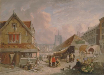 Le vieux marché aux poissons, Norwich