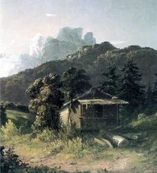 Une maison dans les Adirondacks, 1851