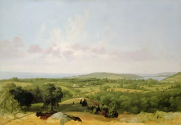 Vue de la baie de Narragansett, près de Warwick, Rhode Island