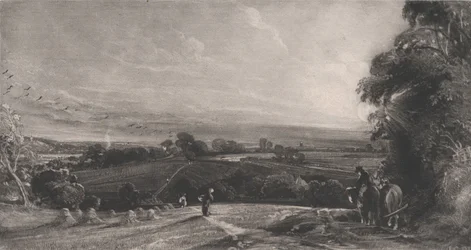 Coucher de soleil automnal, 1830