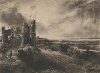 Hadleigh Castle : Grande plaque