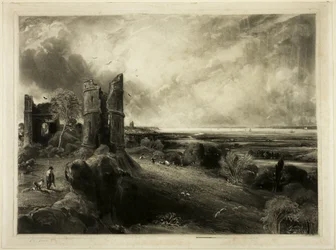 Château de Hadleigh près du Nore