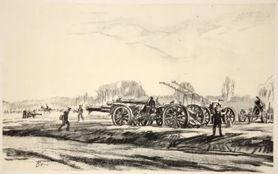 Hôpital de campagne, illustration de 