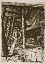 Un support de mât, illustration de 