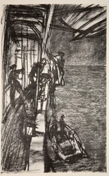 Au Havre : embarquement du pilote à bord d