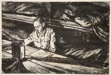 Sur un navire-hôpital la nuit : l