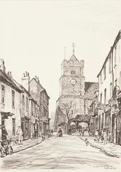 La vieille église, Seaford
