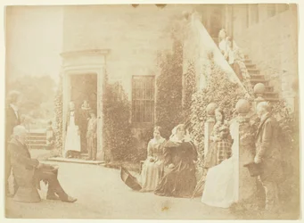 Lord Cockburn à Bonaly, 1846-47. Créateurs : David Octavius Hill, Robert Adamson, Hill & Adamson.