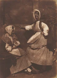 Poissonnières de Newhaven, vers 1845