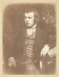 M. Brodie, RSA, 25 août 1845, sculpteur, a vécu à Cornwell St.