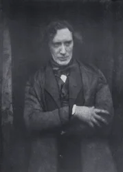 Le peintre David Scott, RSA