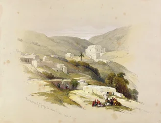 Église chrétienne de Saint-Georges à Lud (ancienne Lydda) 29 mars 1839, du Volume II de 