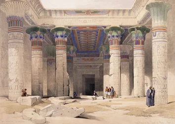 Grand portique du temple de Philae - Nubie