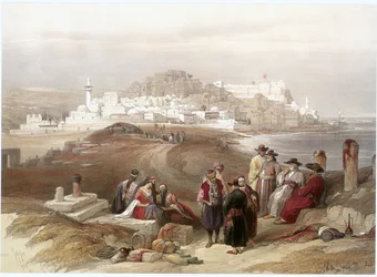 Jaffa vue du nord (gravure)