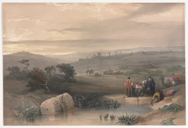 Jérusalem depuis le nord, 1839