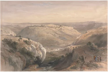 Jérusalem depuis le sud, 1839