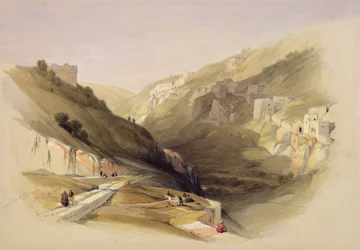 Le bassin de Siloé, du Volume II de 