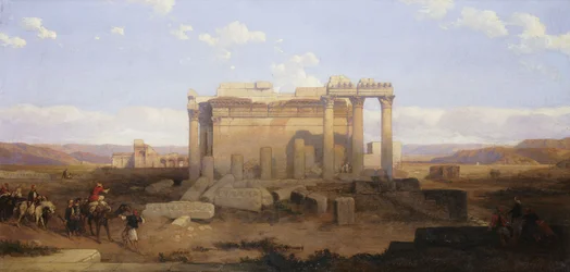 Les ruines du plus petit temple de Baalbeck