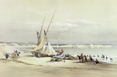 Tsur, ancienne Tyr, 27 avril 1839, planche 69 du Volume II de 
