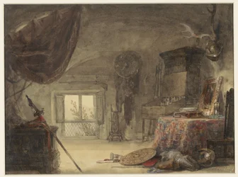 Grenier aménagé en atelier