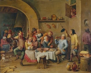 Le roi boit. 1650-60