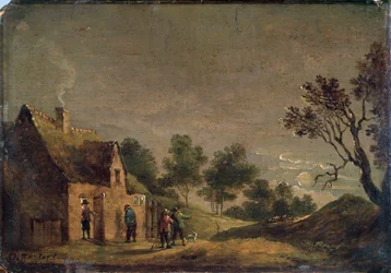 Une taverne la nuit, 17ème siècle