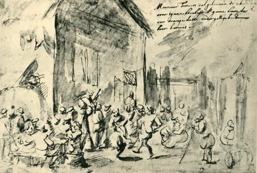 Danse de campagne, milieu-fin du 17ème siècle, 1943