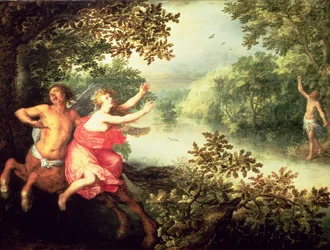 Hercule, Déjanire et le centaure Nessus, 1612