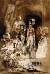 Étude pour "Sir David Baird découvrant le corps de Tipu Sahib", 1838
