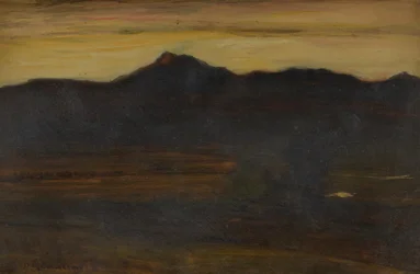 Ben Ledi, au coucher du soleil