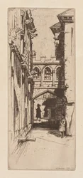 Dans le château de Stirling ou Un palais écossais, 1899