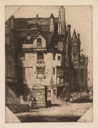 Maison de John Knox, 1905