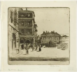 Les Horse Guards, planche quatre de la série London Set