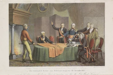 Acceptation du Haut Gouvernement par le Triumvirat au nom du prince d