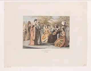 Dames nobles au XVe siècle Audience au XVe siècle Dames nobles 15e siècle