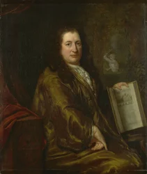Portrait de Caspar Commelin, libraire, éditeur de journaux et auteur de l
