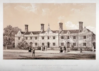 Institution de rente des orfèvres et bijoutiers, Holcroft Road, Hackney, Londres, 1853