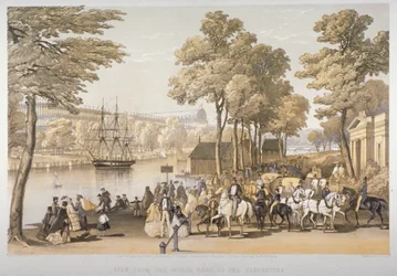 La Grande Exposition, Hyde Park, Westminster, Londres, 1851