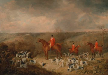 Lord Glamis et ses chiens de chasse